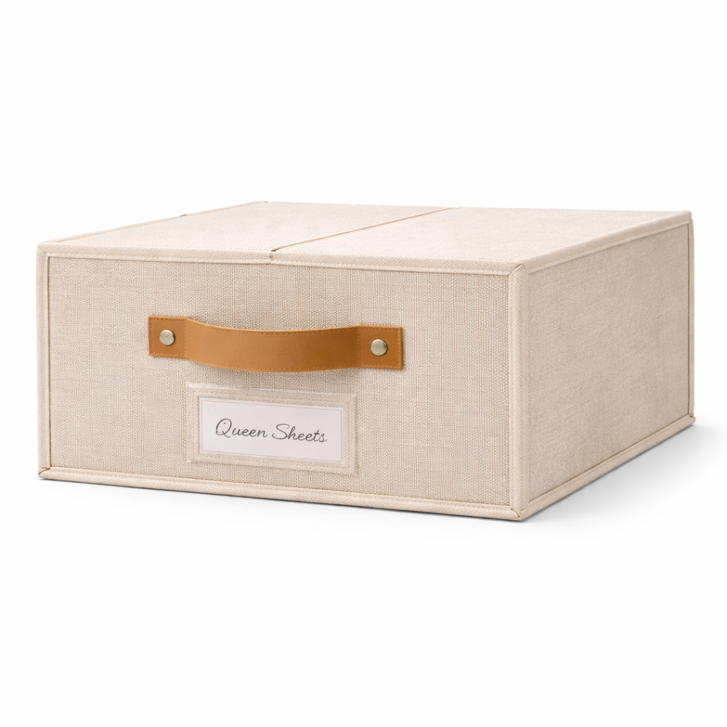 Bed Sheet & Blanket Foldable Organizer - Premium Storage Solution