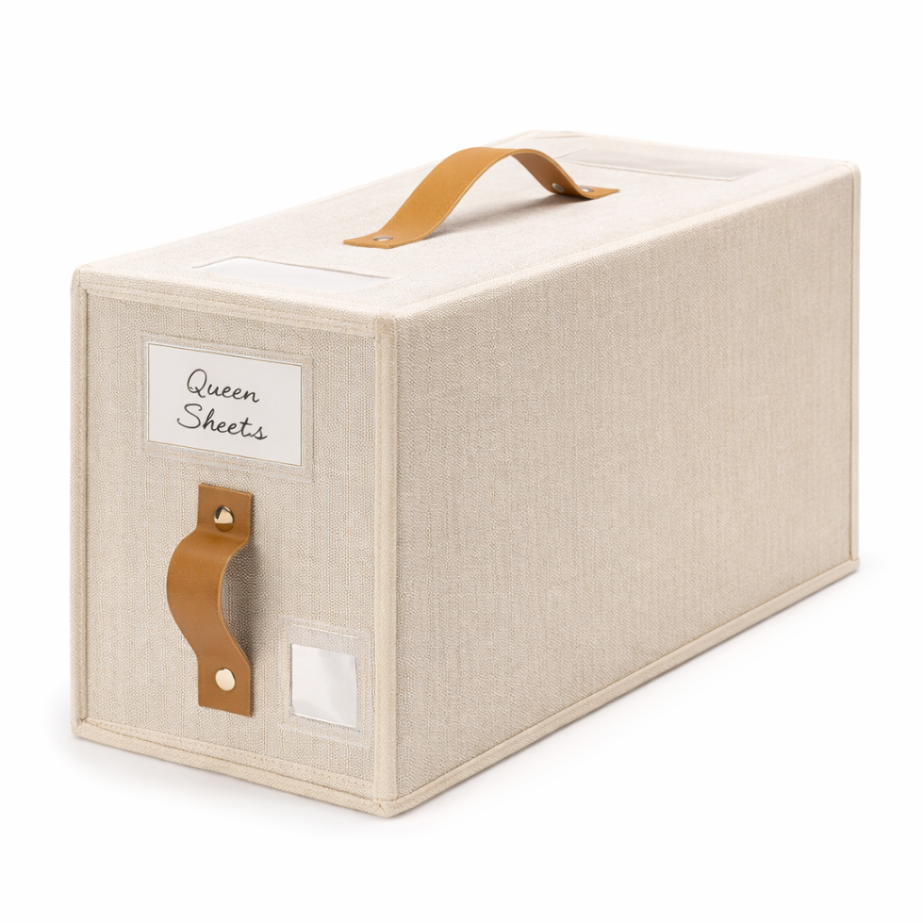 Bed Sheet & Blanket Foldable Organizer - Premium Storage Solution